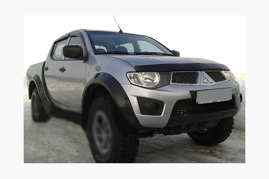 Mitsubishi Pajero Sport 2008-2015 Deflektor maski (HIC) Image