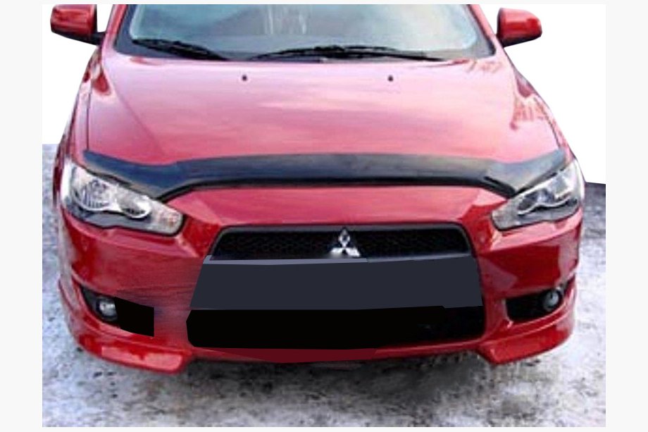 Mitsubishi Lancer X 2008- Deflektor Maski Długi 2007-2011 (SIM) Image
