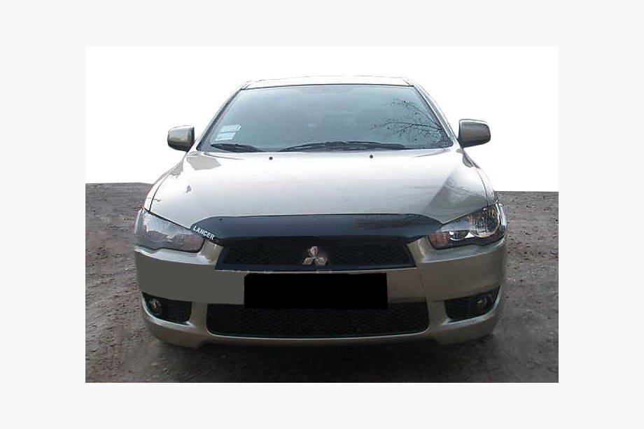 Mitsubishi Lancer X 2008- Deflektor maski krotki 2007-2011 (SIM) Image