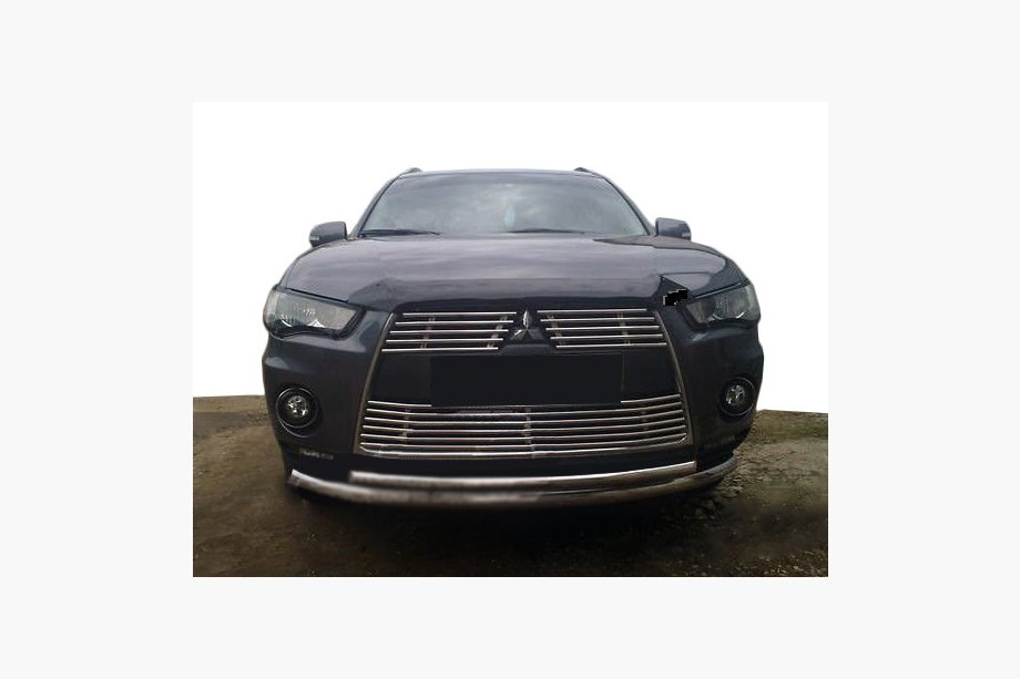 Mitsubishi Outlander 2006-2012 Deflektor maski krotki 2009-2012 (SIM) Image