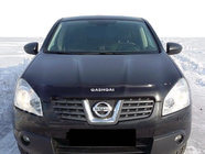 Nissan Qashqai 2007-2010 Deflektor maski z logo (SIM) zdjęcia 1