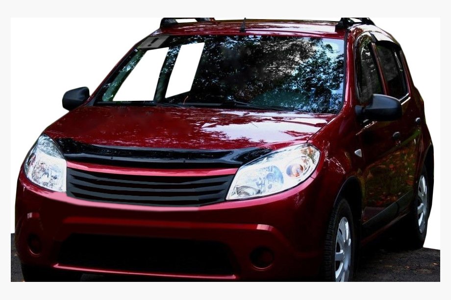 Renault Sandero 2007-2013 Deflektor maski (SIM) Image
