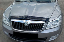 Skoda Octavia II A5 2010-2013 Deflektor maski 2004-2013 (SIM) zdjęcia 1