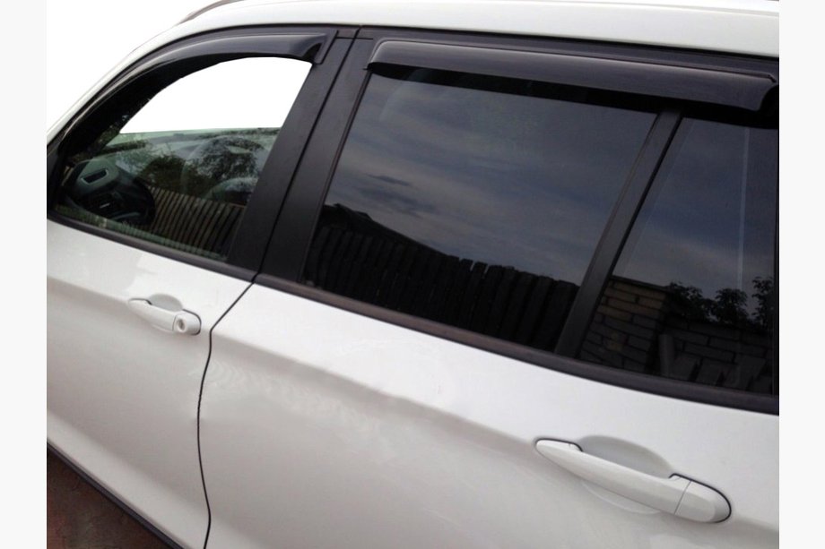 BMW X3 F25 2011-2018 Deflektory Okien (4 szt, SIM) Image