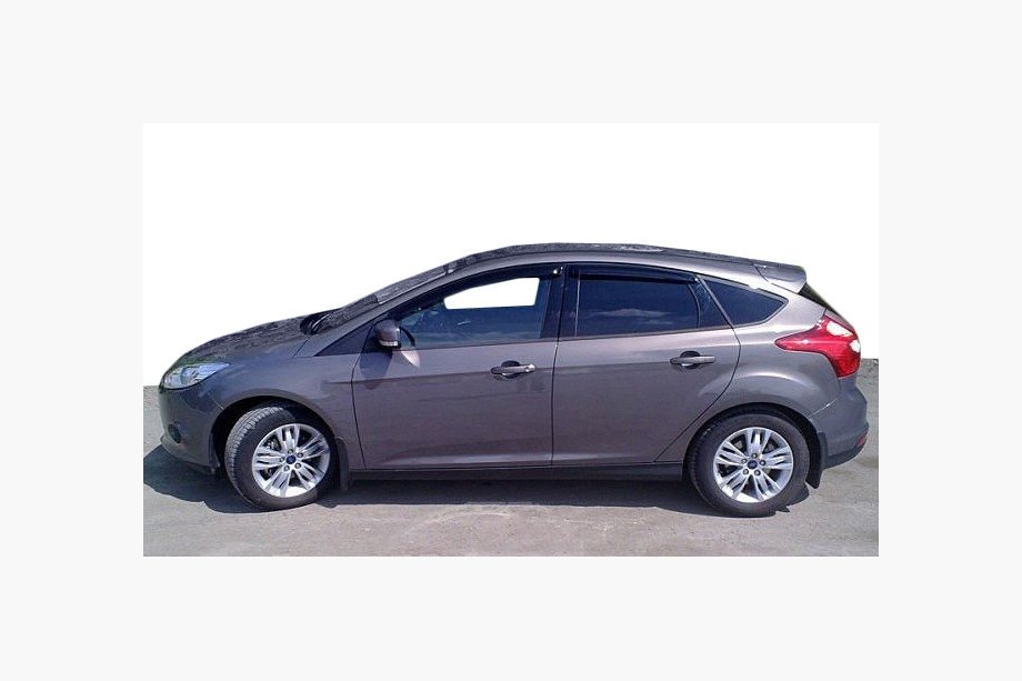 Ford Focus III 2011-2017 Deflektory Okien (4 szt, SIM) Hatchback i Sedan Image