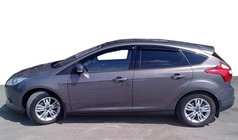 Ford Focus III 2011-2017 Deflektory Okien (4 szt, SIM) Hatchback i Sedan zdjęcia 1
