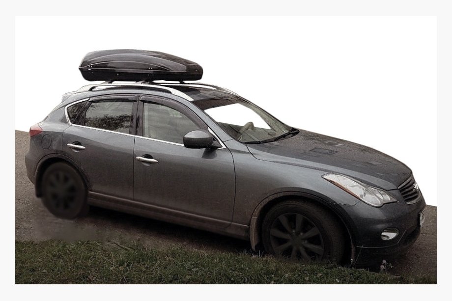 Infiniti EX 2007-2013 Deflektory Okien (4 szt, SIM) Image