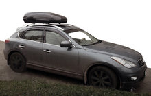Infiniti EX 2007-2013 Deflektory Okien (4 szt, SIM) zdjęcia 1