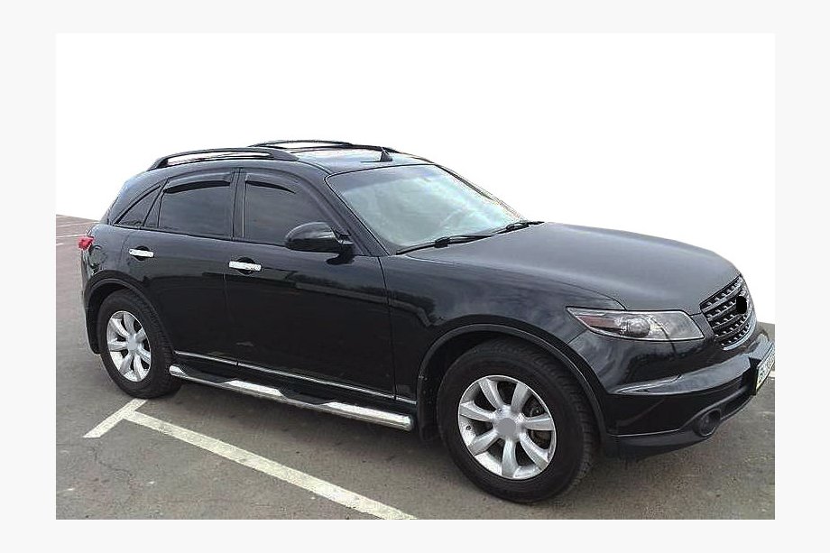 Infiniti FX 2003-2008 Deflektory Okien (4 szt, SIM) Image