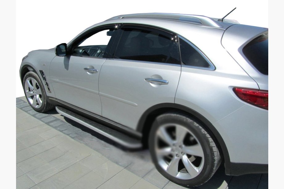 Infiniti QX70 2013-2019 Deflektory Okien (4 szt, SIM) Image