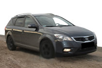 Kia Ceed 2007-2012 Deflektory Okien HB (4 szt, SIM) zdjęcia 1
