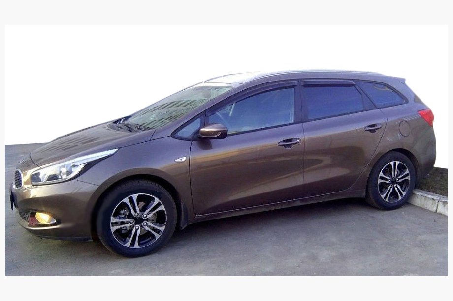 Kia Ceed 2012-2018 Deflektory szyb WG (4 szt, SIM) Image
