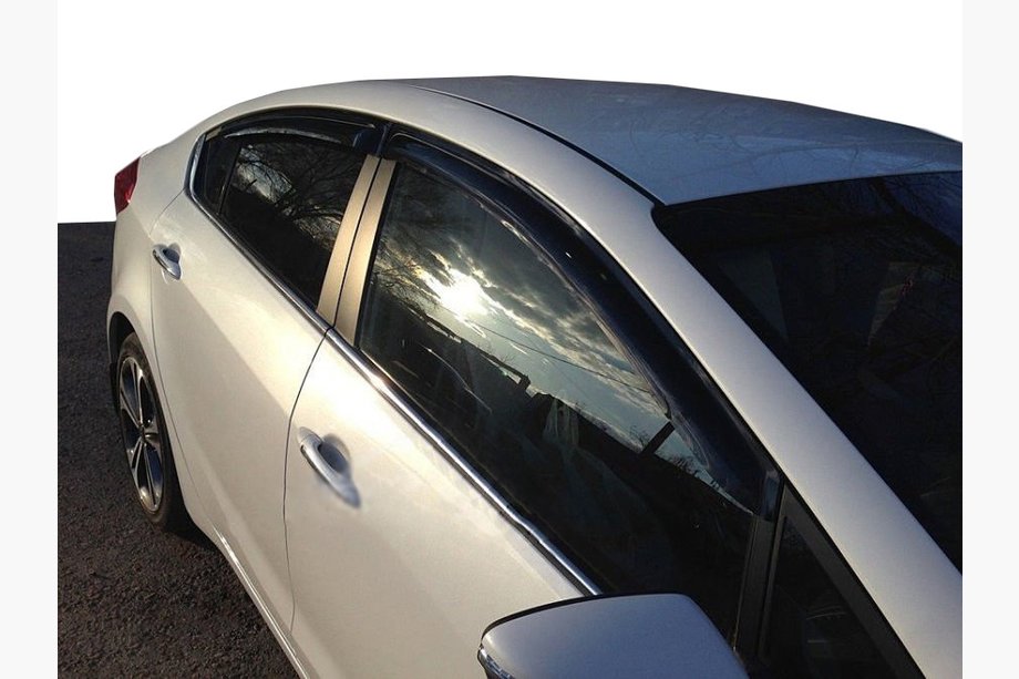 Kia Cerato 3 2013-2018 Deflektory Okien (4 szt, SIM) Image