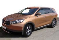 Kia Sorento III UM 2014-2020 Deflektory Okien (4 szt, SIM) zdjęcia 1