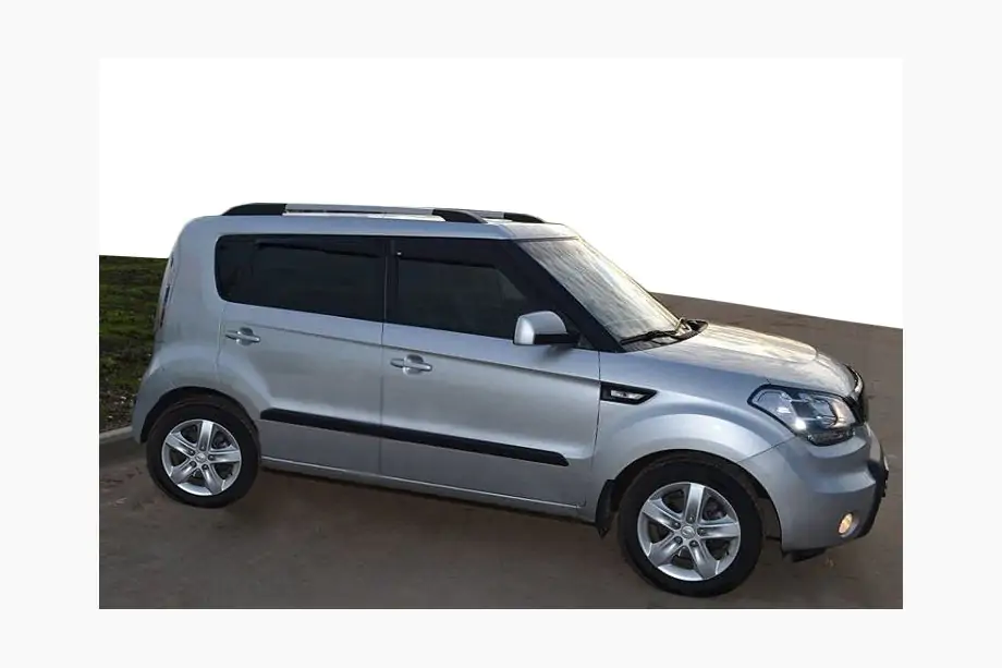 Kia Soul I 2008-2013 Deflektory Okien (4 szt, SIM) Image