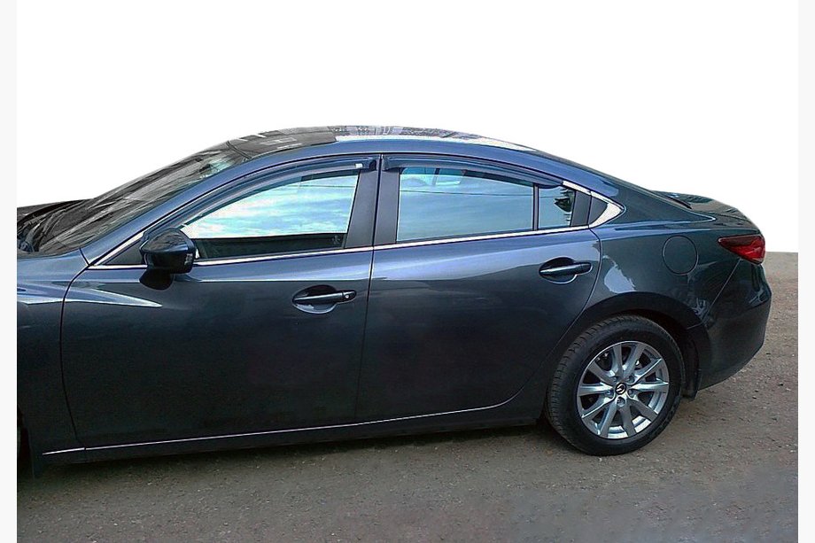 Mazda 6 2012-2024 Deflektory szyb SD (4 szt, SIM) Image