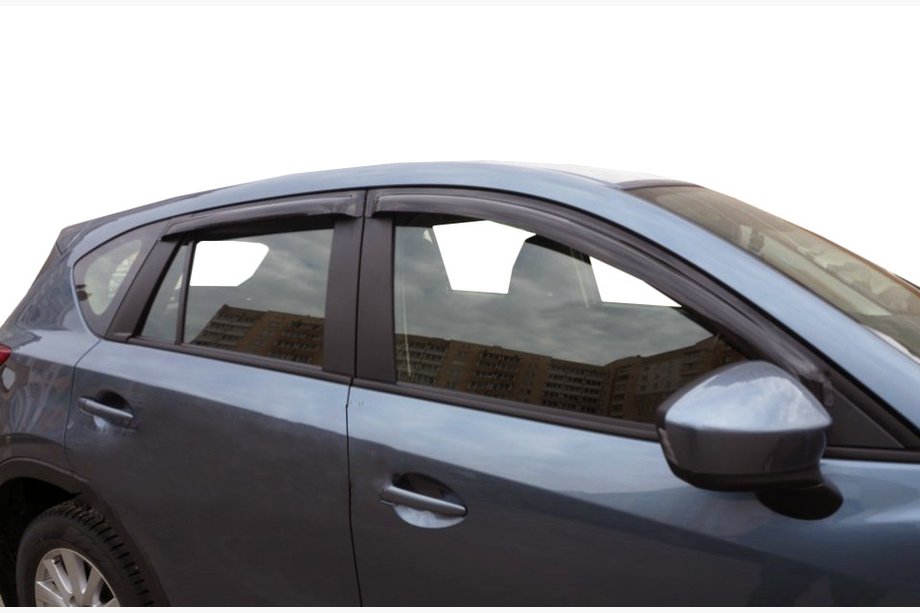 Mazda CX-5 2012-2017 Deflektory Okien (4 szt, SIM) Image