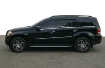 Mercedes GL class X164 2006-2012 Deflektory Okien (4szt, SIM) zdjęcia 1