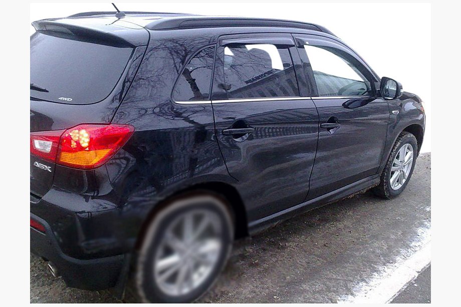 Mitsubishi ASX 2010-2023 Deflektory Okien (4szt, SIM) Image