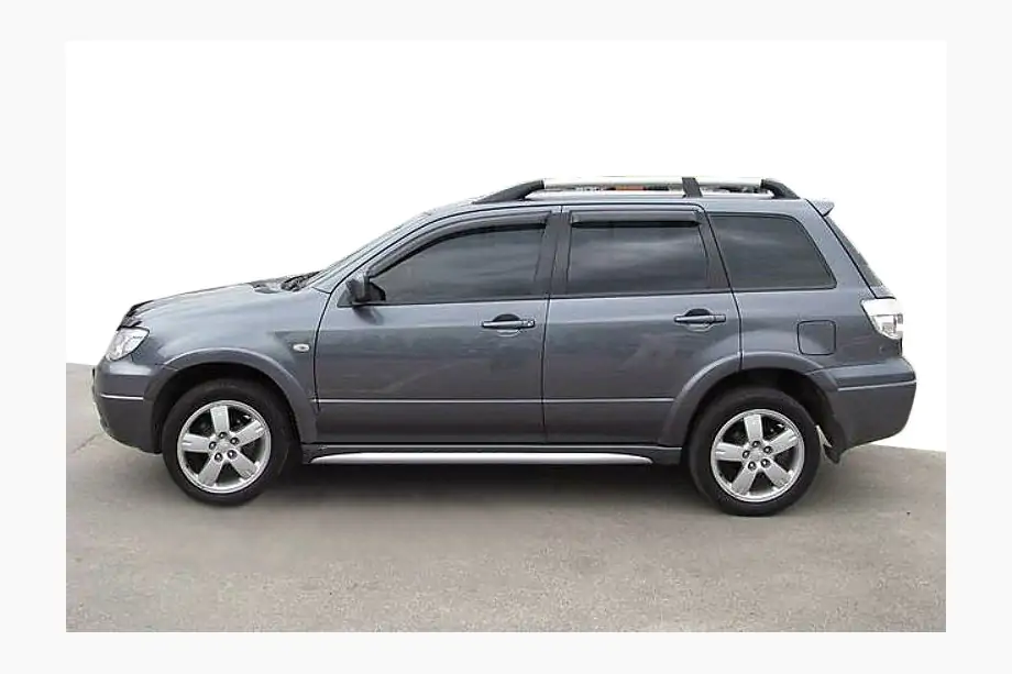 Mitsubishi Outlander 2001-2006 Deflektory Okien (4szt, SIM) Image
