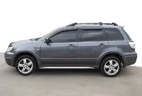 Mitsubishi Outlander 2001-2006 Deflektory Okien (4szt, SIM) zdjęcia 1