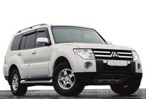 Mitsubishi Pajero Wagon III 1999-2006 Deflektory Okien (4szt, SIM) zdjęcia 1