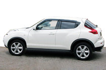 Nissan Juke 2010-2019 Deflektory Okien (4szt, SIM) zdjęcia 1