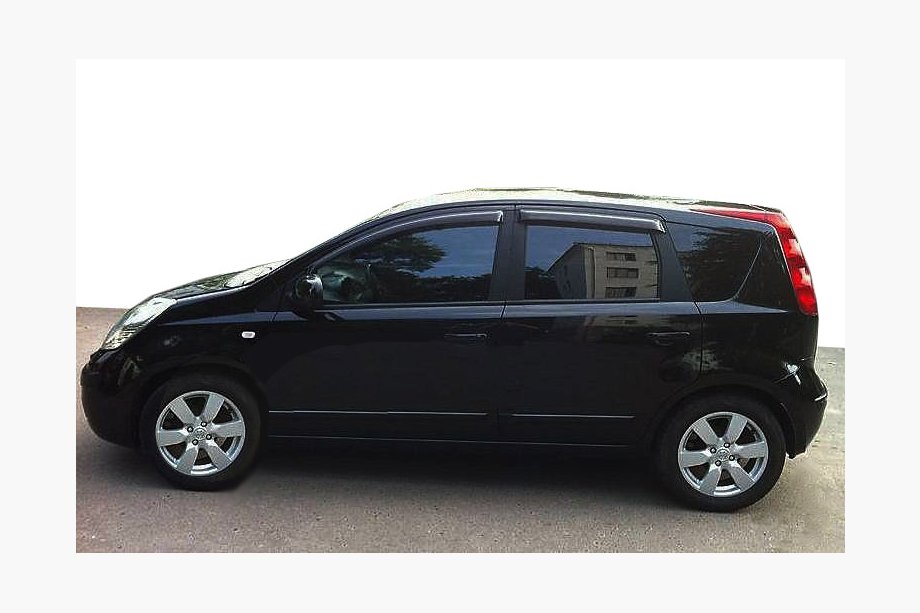 Nissan Note 2004-2012 Deflektory Okien (4 szt, ANV) Image