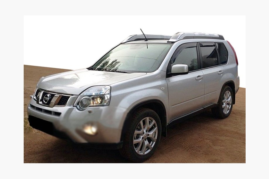 Nissan X-trail T31 2007-2014 Deflektory Okien (4szt, SIM) Image
