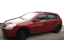 Opel Astra H 2004-2013 Deflektory Okien HB (4szt, SIM) zdjęcia 1