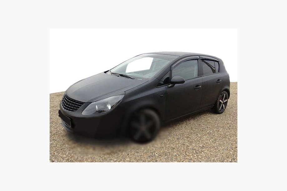 Opel Corsa D 2007-2014 Deflektory Okien (4 szt, SIM) Image