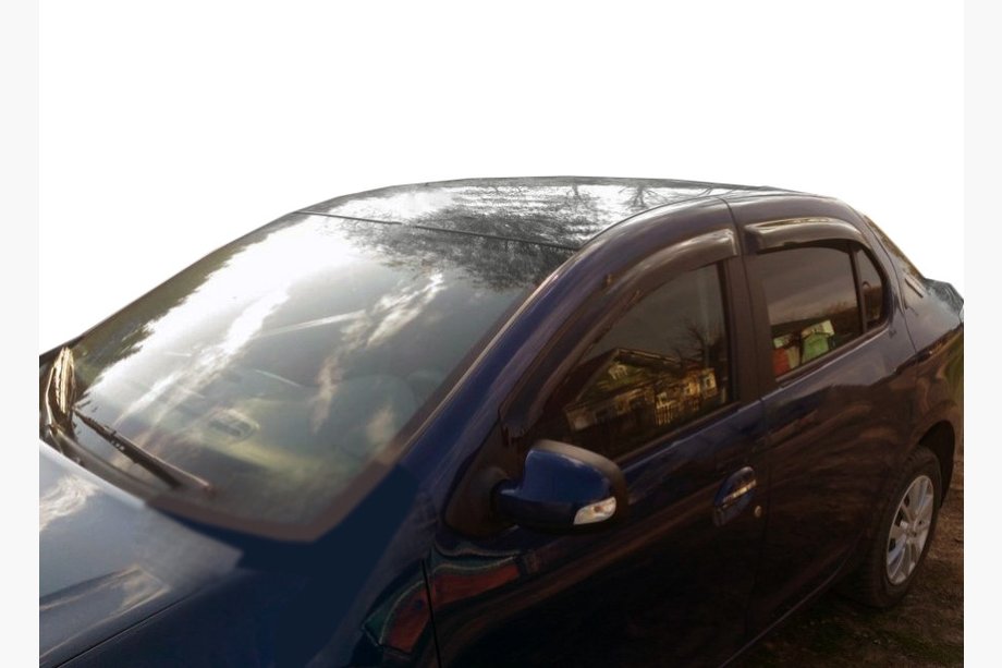Renault Logan II 2013-2022 Deflektory szyb SD (4 szt, SIM) Image