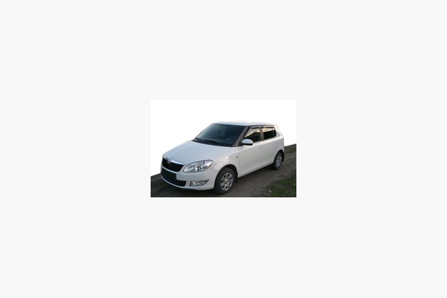 Skoda Fabia 2007-2014 Deflektory Okien HB (4 szt, SIM) Image