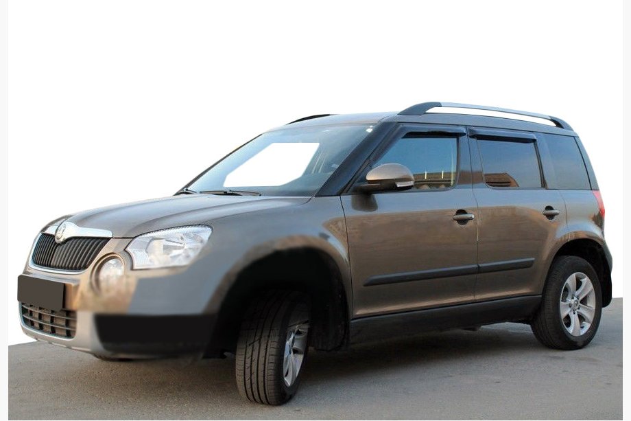 Skoda Yeti 2009-2017 Deflektory Okien (4 szt, SIM) Image