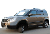 Skoda Yeti 2009-2017 Deflektory Okien (4 szt, SIM) zdjęcia 1