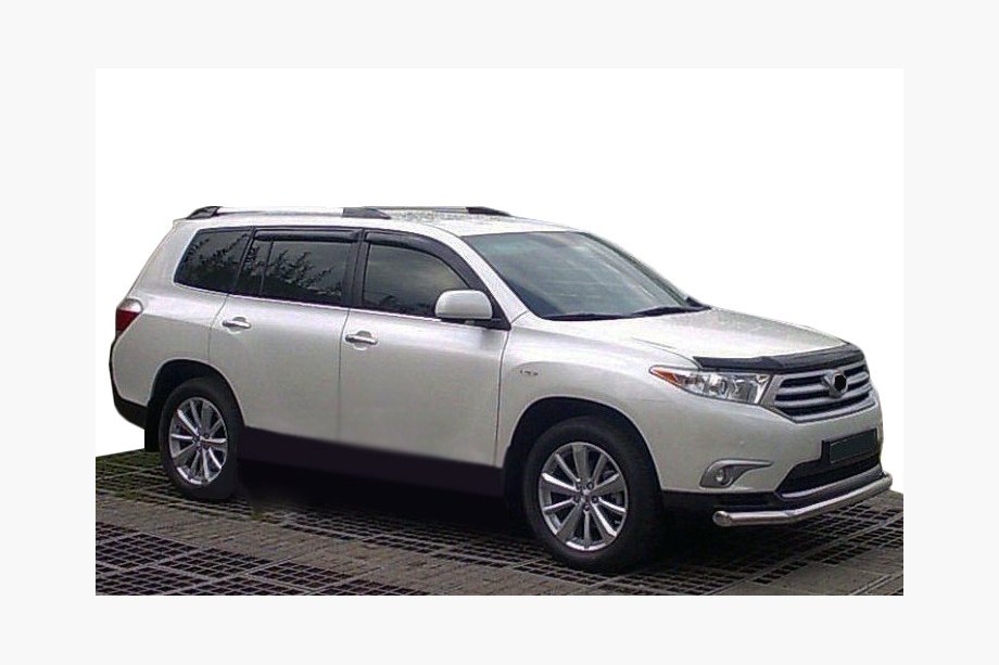 Toyota Highlander 2008-2013 Deflektory Okien (4 szt, SIM) Image