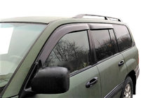Toyota Land Cruiser 100 1998-2007 Deflektory Okien (4 szt, SIM) zdjęcia 1