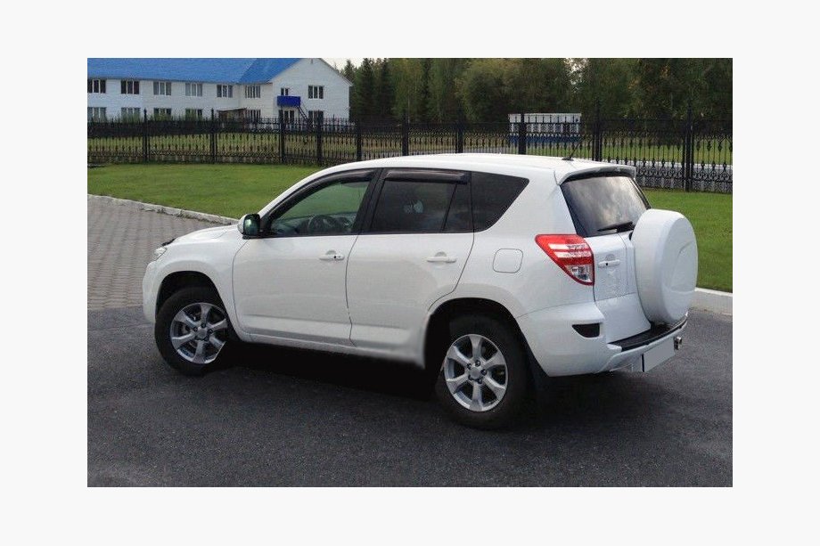 Toyota Rav 4 2006-2013 Deflektory Okien (4 szt, SIM) Image