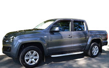 Volkswagen Amarok 2010-2022 Deflektory Okien (4 szt, SIM) zdjęcia 1