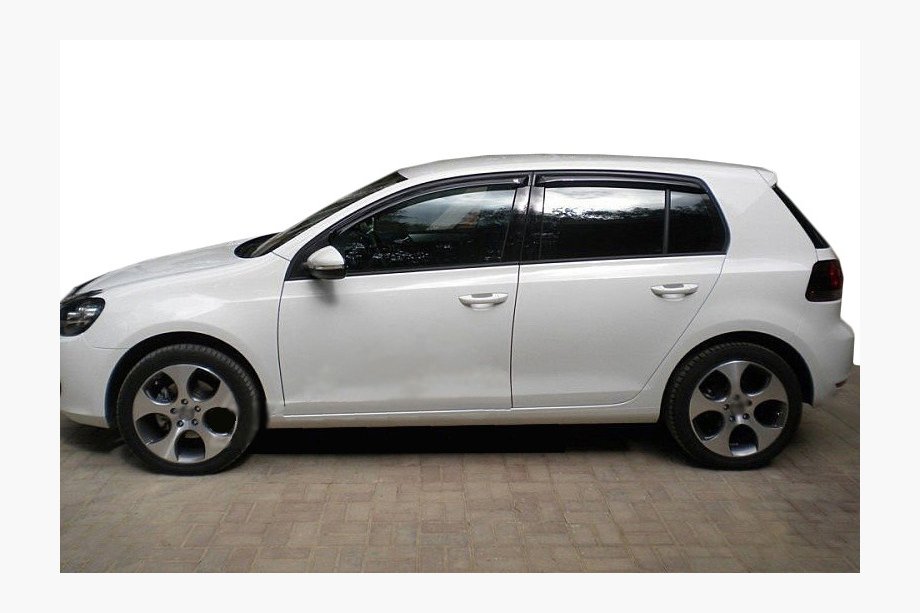 Volkswagen Golf 6 2008-2014 Deflektory Okien (4 szt, SIM) Image