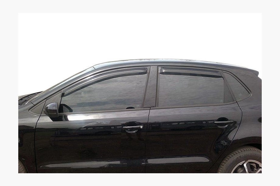Volkswagen Polo 2010-2017 Deflektory Okien HB (4 szt, SIM) Image