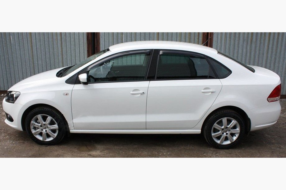 Volkswagen Polo 2010-2017 Deflektory szyb SD (4 szt, SIM) Image