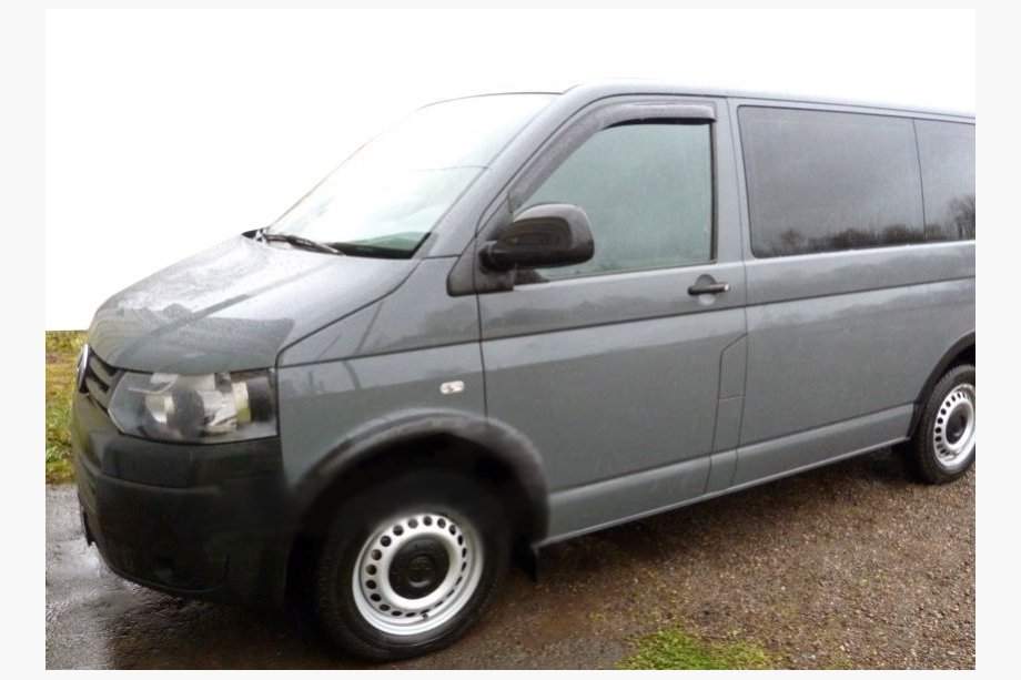 Volkswagen T6 2015-2024 Deflektory Okien (2 szt, SIM) Image
