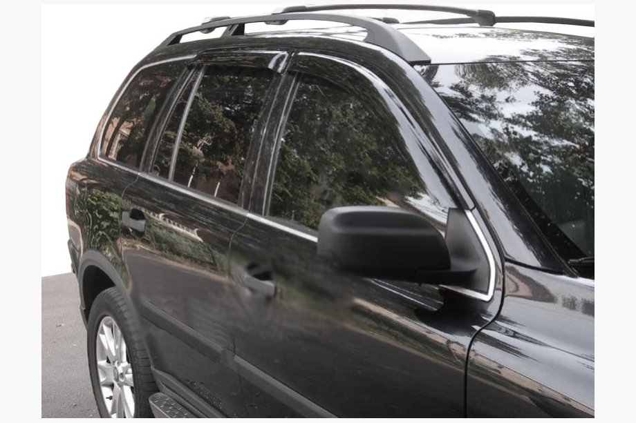 Volvo XC90 2002-2014 Deflektory Okien (4 szt, SIM) Image