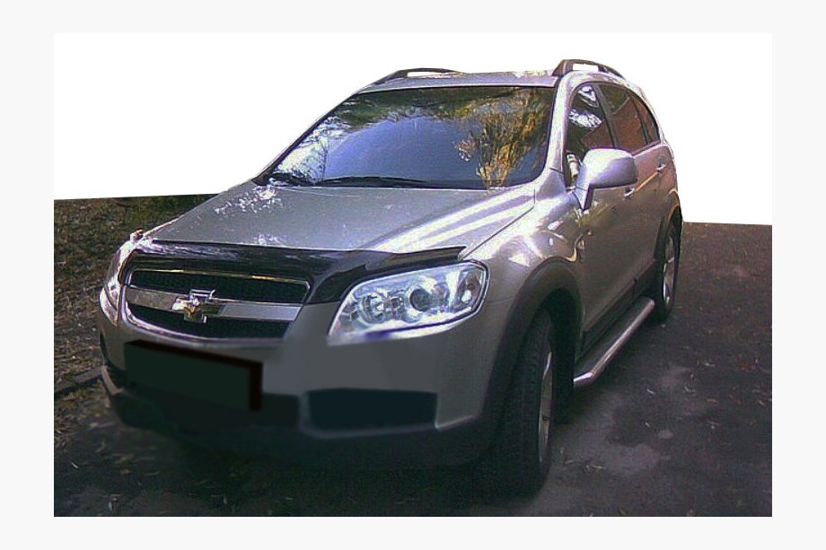 Chevrolet Captiva 2006-2019 Deflektor maski 2006-2012 (SIM) Image