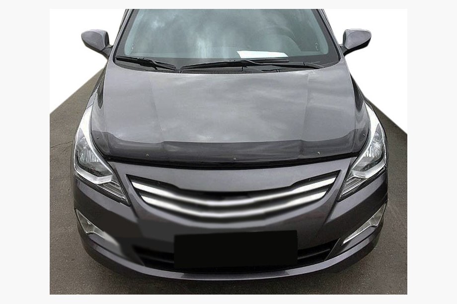 Hyundai Accent 2011-2017 Deflektor maski 2014-2017 (SIM) Image