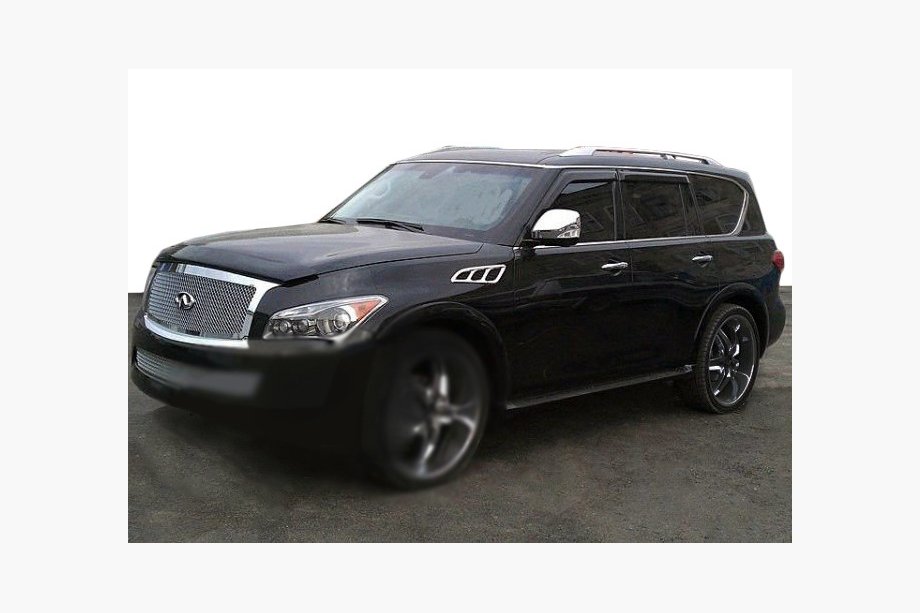Infiniti QX80 2013-2024 Deflektor maski (SIM) Image