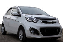 Kia Picanto 2011-2016 Deflektor maski (SIM) zdjęcia 1