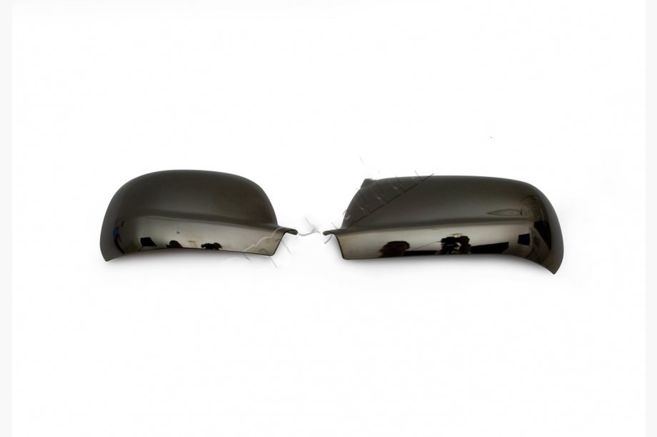 Volkswagen Golf 4 1997-2006 Nakładki na Lusterka (2 szt., Czarny Chrom) Image