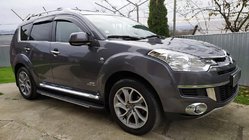 Peugeot 4007 2007-2013 Progi boczne Bosphorus Grey (2 szt., aluminium) zdjęcia 1